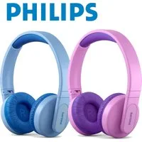 Philips Philips TAK4206PK/00 Bluetooth Kinder Kopfhörer Pink Kinder-Kopfhörer (mit LEDs, Faltbar)