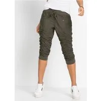 bonprix 3/4-Hose aus Baumwolle, mit elastischen Rippbündchen, Regular Fit