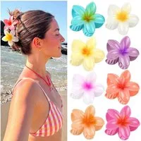 LuxusKollektion Haarspange Haarklammer Gelb Hellgelb Blau Lila Hellviolett Hellrot Orange Rose