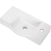 FACKELMANN Waschbecken Keramikbecken Gäste-WC