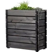 dobar Hochbeet, Stecksystem, FSC®-zertifiziertes Kiefernholz, wetterfest lasiert