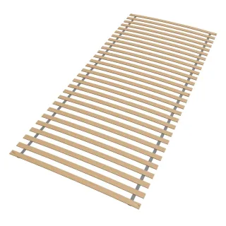 Sleepneo Rollrost, Buche, Holz, Buche, 90x200 cm, Blauer Engel, Mittelgurt, nicht verstellbar, Schlafzimmer, Lattenroste, Rollroste