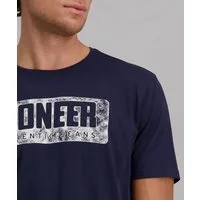 Pioneer Authentic Jeans T-Shirt mit Logo Print