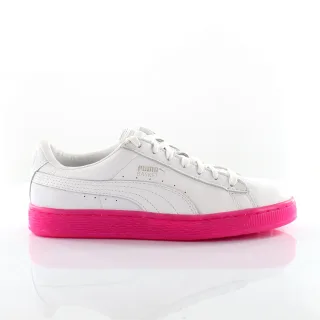 Puma Basket Classic Mono Ice Ref White Leder Womens Trainer 363117 01