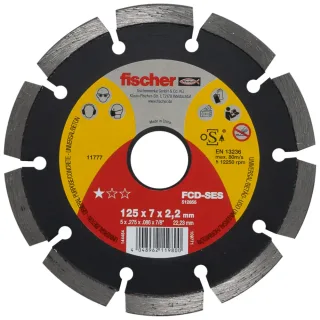 Fischer Diamanttrennscheibe SES 2,2/125 geteilt - 512855