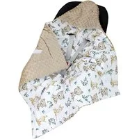 Einschlagdecke Baby Winter Einschlagdecke für Babyschale Wattiert Minky, TupTam