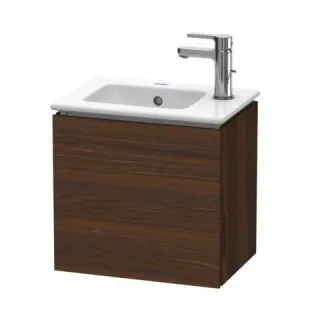 Duravit L-Cube Waschtischunterbau wandhängend Nussbaum gebürstet Matt 420x294x400 mm - LC6272R6969 LC6272R6969