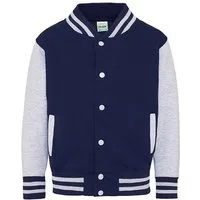 Just Hoods Outdoorjacke Kinder College Jacke Kids Varsity Jacket