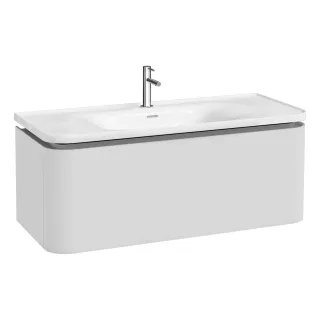 VitrA Glora Set Möbelwaschtisch + Waschtischunterschrank Weiß Matt,80377 80377