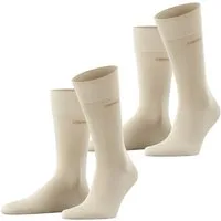 Esprit Socken Basic Uni (2-Paar, 2er Pack) mit hohem Baumwollanteil atmungsaktiv