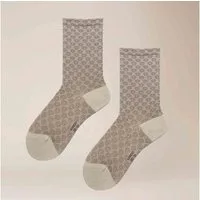 KUNERT Basicsocken Fantastic Diamond (1-Paar) Socken mit Ornamenten und Glanzgarn