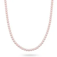 Nenalina Perlenkette Perlen von Swarovski® Rosa 925 Sterling Silber