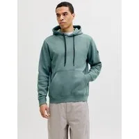 Jack & Jones Kapuzensweatshirt JCOFUSION SWEAT BADGE HOOD