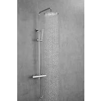 Øresund Duschsystem Sanddorn, Höhe 135 cm, 1 Strahlart(en), Set, Überkopfbrause, Regendusche Wellnessdusche in verschiedenen Farben