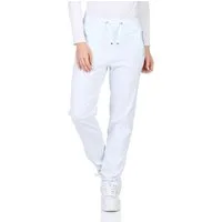 Alica Collection Chinohose Schlupfhose Damen Stretch Hose leichte Sommerhose - Kurzgröße mit Gummibund & Kordelzug, in großen Größen erhältlich