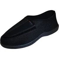 Pimed! Verbandschuh "Mono", schwarz, 37240, ideal auch für Diabetiker Klettschuh Weitenregulierung durch starken Klettverschluss