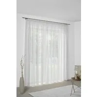 Wirth Vorhang Sunday (1 St), Kräuselband, halbtransparent, Jacquard, nach Maß