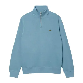 Lacoste - Sweatshirt für Herren, mit kurzem Reißverschluss, Verriegelung (Blau)