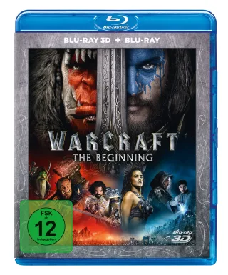 Warcraft: The Beginning [Blu ray 3D + Blu-ray]