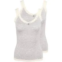 Nina Von C. Unterhemd 2er Pack Kim (Spar-Set, 2-St) Shirt - Im modischen Design, Perfekte Passform, Angenehm auf der Haut