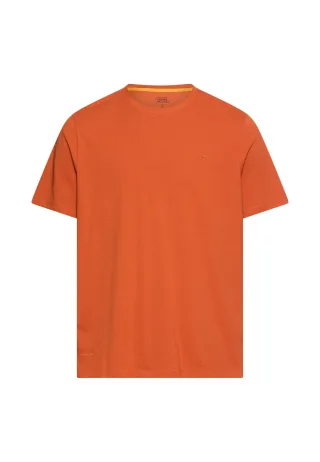 camel active - fleXXXactive© T-Shirt mit 4-Wege-Stretch brick orange - Gr. - XXL