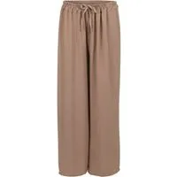malito more than fashion Palazzohose malito Damen Palazzohose 2305 Sommerhose Marlenehose Culottehose mit elastischem Bund Einheitsgröße