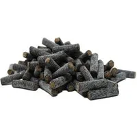 Fruchtgummi Bären & Co. Süßigkeit, Lakritz Hexenbesen gezuckertes Lakritz mit Konfektfüllung 300g