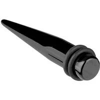 Taffstyle Dehnungsstab Piercing Expander Ohr Stab Dehner Set Kunststoff Schwarz (Einzeln oder als Set in vielen Größen – ideal zum Dehnen der Ohrlöcher)