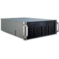 4U-4416, Server-Gehäuse schwarz, 4 Höheneinheiten