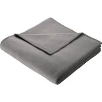 Wohndecke Cotton Home, Biederlack, im Uni Design, Kuscheldecke
