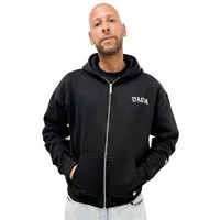 DADA Supreme Hoodie mit Rückstick, Ärmelzip und Oversize Fit Embo Logo Zip Hoody