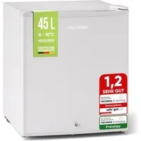Stillstern Table Top Kühlschrank MKS 45.1, 51 cm hoch, 45 cm breit, Mini Kühlschrank E 45L mit Abtauautomatik