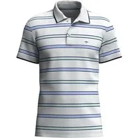 FYNCH-HATTON Poloshirt gestreift, mit Logo-stickerei