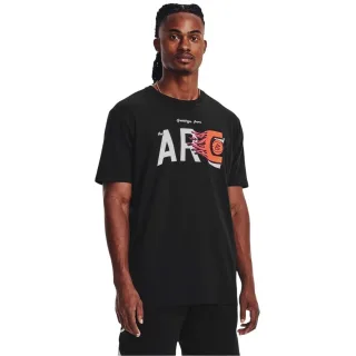 Under Armour - T-Shirt für Herren, Rundhalsausschnitt, leger, kurzärmlig (Schwarz/Weiß)