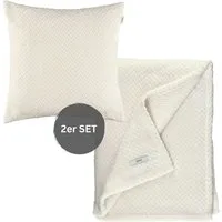 Esprit Tagesdecke COMFY-2 Wohndecke Set, 140 x 190 cm in Weiß