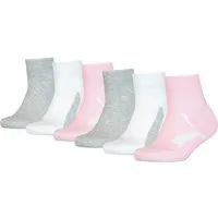 PUMA Kurzsocken KIDS BWT QUARTER 6P ECOM (6-Paar) mit eingestricktem Logo