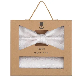prince bowtie - Set Fliege+Tuch Paisley - Gr. - OS