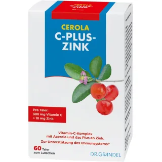 Dr. Grandel Cerola C-plus-Zink Taler Vitamin C und Zink