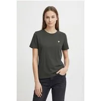 Vero Moda Kurzarmshirt VMVIVA S/S O-NECK T-SHIRT JRS BTQ GA