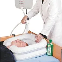 DocMed Kopfbrause Mobile Dusche / Kopfbrause, (Waschhilfe, 1-tlg., Mobile Dusche, Pflegehilfsmittel für zu Hause), Einfache Bedienung, 150 cm langer Schlauch