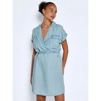 Noisy may Minikleid Vera (1-tlg) Drapiert/gerafft