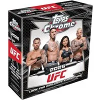 Topps Sammelkarte Topps Chrome UFC 2026 - 1 Mega Box