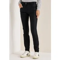 CECIL Lederimitathose 5-Pocket-Style