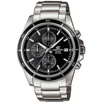 CASIO EDIFICE Chronograph EFR-526D-1AVUEF, Quarzuhr,Armbanduhr,Herrenuhr, bis 10 bar wasserdicht,Edelstahlarmband
