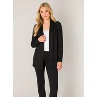 Base Level Strickjacke Yayla In elastischem Feinstrick