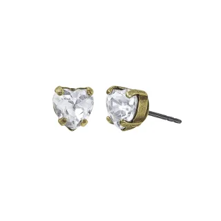 konplott - Ohrstecker - Hearts for Us gold