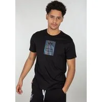 Alpha Industries T-Shirt Rainbow Reflective Label T-Shirt