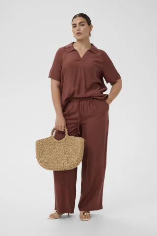 Kurzarm-Bluse KCemilia Kurzarm-Bluse Loose fit