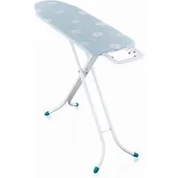 Leifheit Bügelbrett Bügeltisch Classic M Compact, Bügelfläche 38.0x120.0 cm, Höhenverstellbar, Bügelfläche 120 x 38 cm, feste Bügeleisenablage