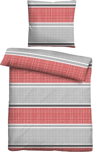 Castell - Markenbettwäsche Bettwäsche "0360444" 2 Stk. Thermo-Fleece, absolut flauschig, weich + wohlig warm, pflegeleicht